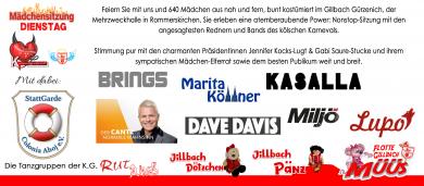 Mädchensitzung Dienstag 20.01.2026 