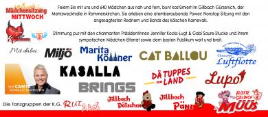 Mädchensitzung Mittwoch 21.01.2026 