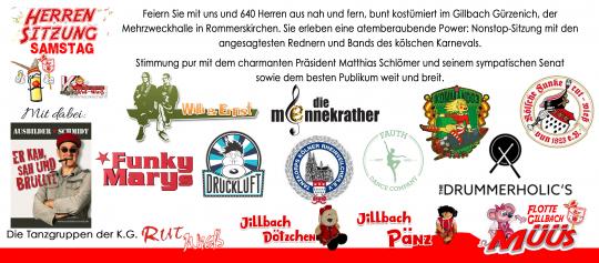 Herrensitzung Samstag 24.01.2026 